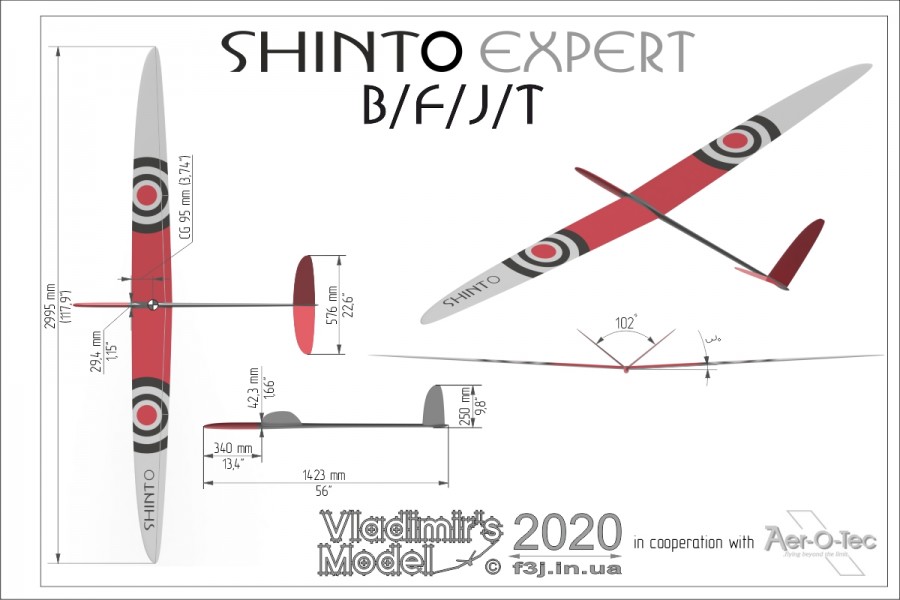 shinto expert f3f f3j f3b drawing